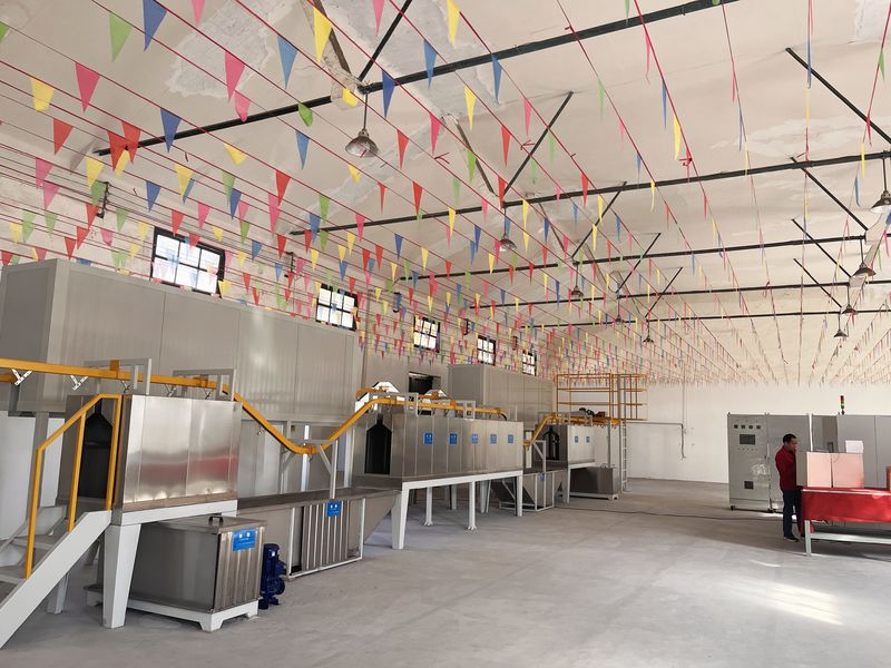 Zhejiang Huier Coating Environmental Protection Equipment Co., Ltd üreticinin üretim hattı