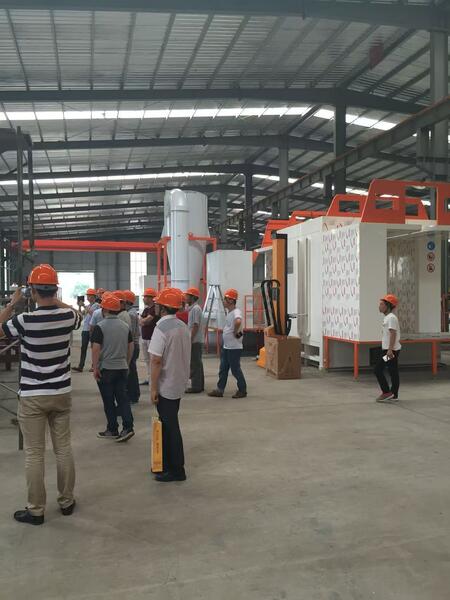 Zhejiang Huier Coating Environmental Protection Equipment Co., Ltd üreticinin üretim hattı