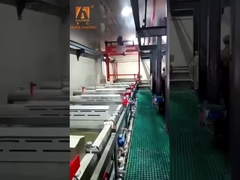 Su bazlı elektroforetik uygulamalar için özelleştirilmiş gelişmiş daldırma kaplama makinesi