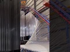 Yüksek kaplama kapasitesi Altın işçiliği için üniformalı otomatik toz kaplama hattı