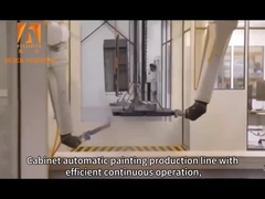 PLC kontrolü Ağır iş uygulamaları için tavan monte zincir taşıyıcı sistemi