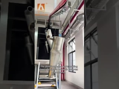 Metal parçaları temizlemek için gelişmiş organik olmayan çözücü fırçalama kimyasal temizlik hatları