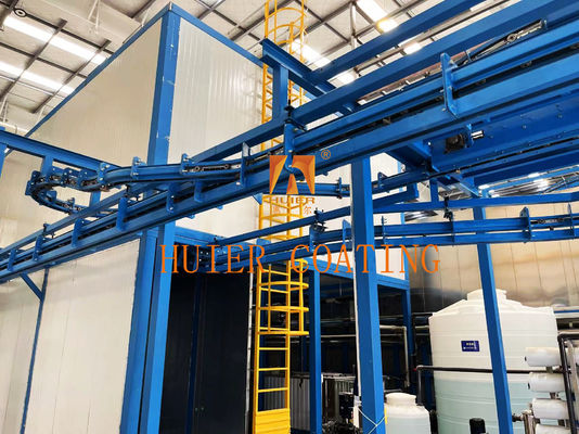 PLC denetimli Tavana monte edilmiş Çelik Asılı Taşıyıcı Sistemi