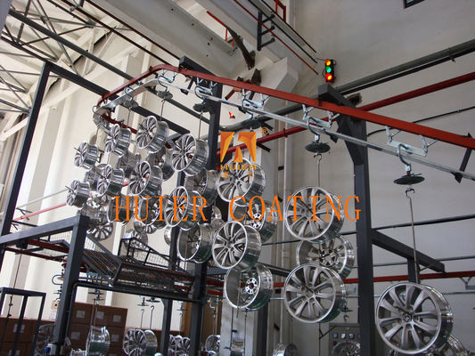 Otomatik Elektrostatik Boya Hatları % 5 Tekdüzelik Hatası ve % 60 Boya Kullanımı