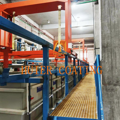 Paslanmaz çelik elektrikli ısıtma oksidasyon elektroplating üretim hattı özelleştirilmiş