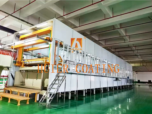 Sürdürülebilir Üretim için Otomatik Çevre Dostu Elektroplating Oksidasyon Üretim hattı