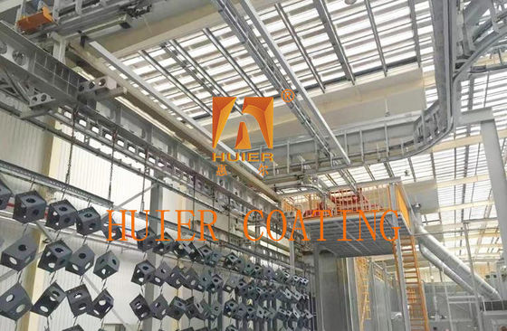 Akıllı Fabrikalar için Asılı Taşıyıcı Sistemi Üretim Hatları için Güçsüz Üst Taşıma Çözümü