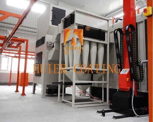 Güçlü Uyumluluk Epoksi reçine poliester ve karışık toz için Elektrostatik Toz Kaplama hattı