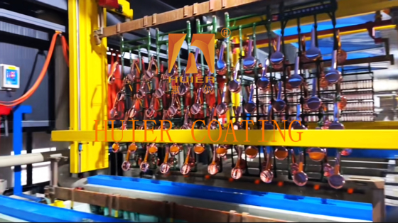 Plastik parçalar için yüksek verimli elektroplating üretim hattı